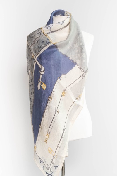 Renoma Paris Silk Printed Scarf