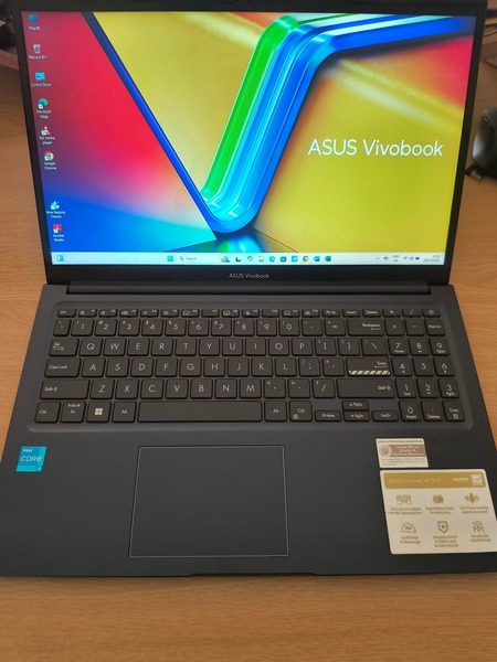 Asus Vivobook 15-i3 1215u 4.40GHz 12th Gen-512GB NVMe SSD-8GB DDR4-FHD Display-Wifi 6E-HDMI