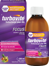 TURBOVITE FOCUS SYRUP - 200ML
