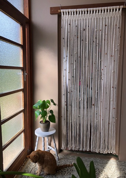 Macramé Door Curtain - Room Privacy