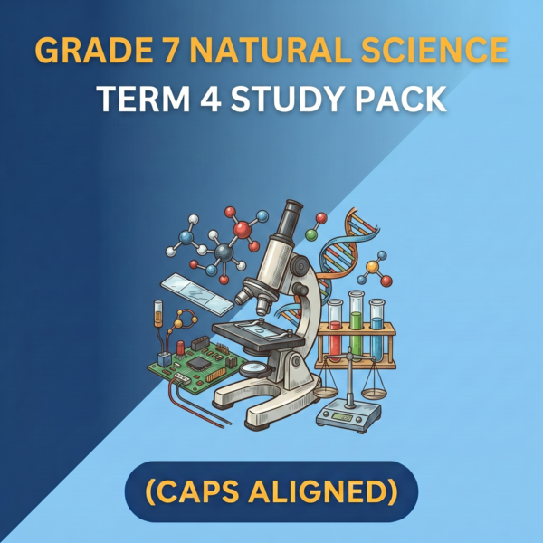 Grade 7 Natural Science Term 4 (CAPS Aligned)