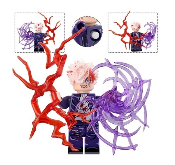 Gojo Satoru - Battle Version (Red & Purple Energy)