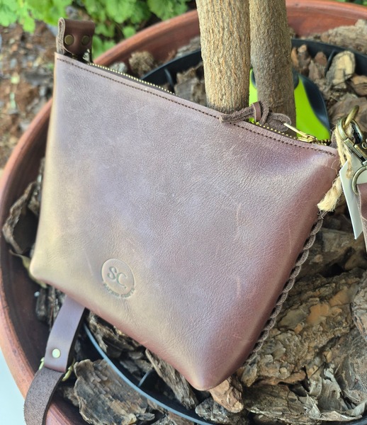 Small Braided Crossbody Bag