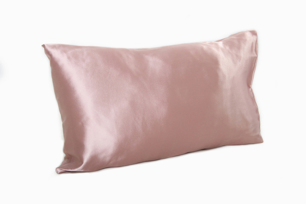 pink satin pillowcase