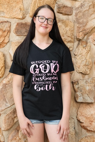 Spoiled by husband shirt