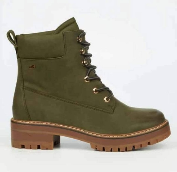 Miss Black - Fox 1 - Olive (Size 8 )