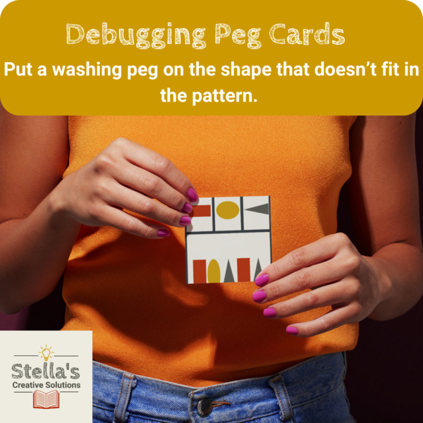 PDF-Coding and Robotics: Debugging Peg Cards