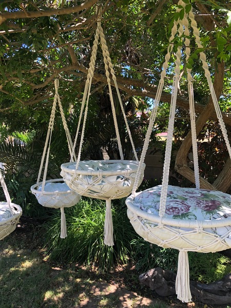 Macramé Cat Hammock Bed