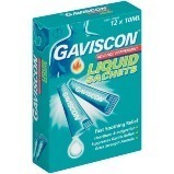 GAVISCON ADVANCE SACHETS PEPPERMINT 12X10ML