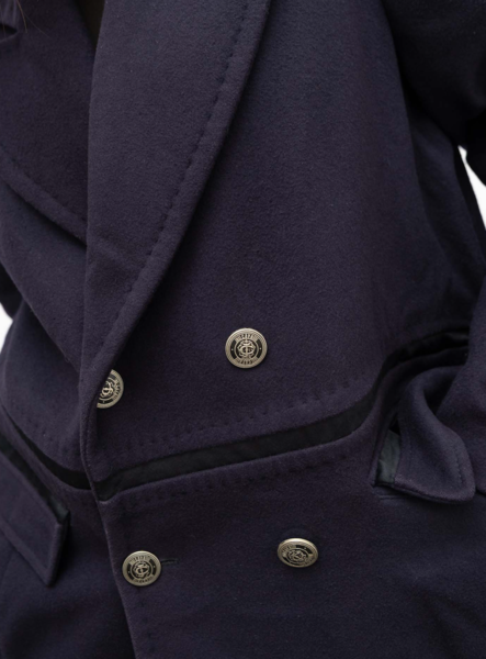 JustCavalli Wool Cashmere Blend Coat
