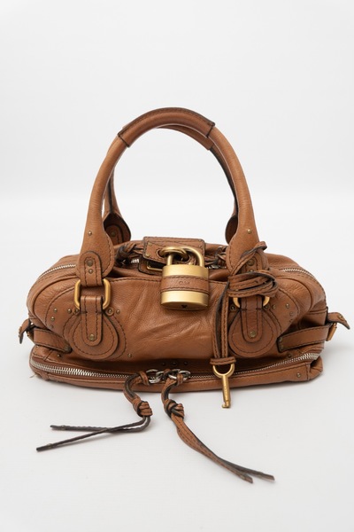 Chloé Vintage Paddington Leather Shoulder Bag