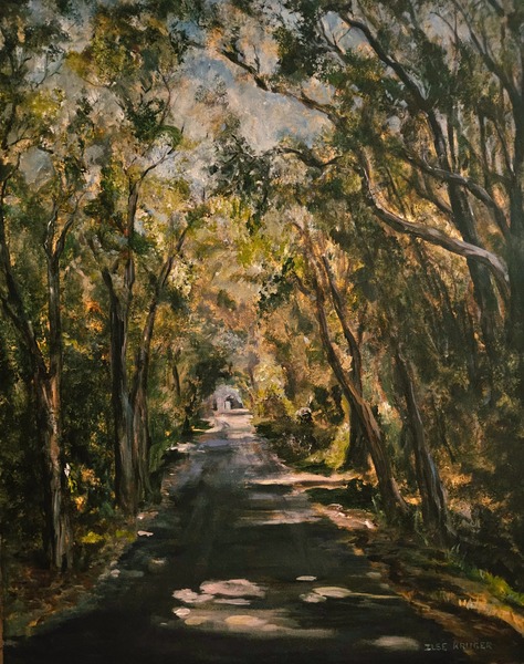 314. Forest drive. Catch the light.  (70 x 90cm)