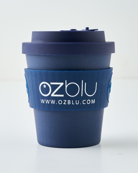 OZblu® Ecoffee Cup Blue 8oz/240ml