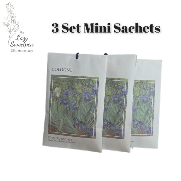 Cologne Scented Mini Sachets