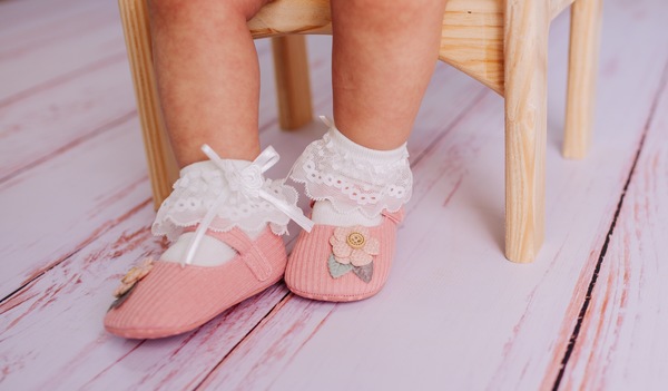 Baby Girl Princess white Socks