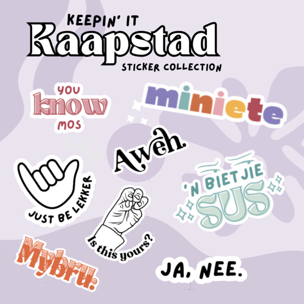 Keepin it Kaapstad - Sticker Collection
