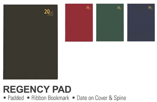 DIARY 2026 A4 PAD REGENCY