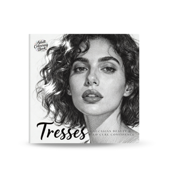 Tresses - Caucasian Beauty and Wild Curl Confidence