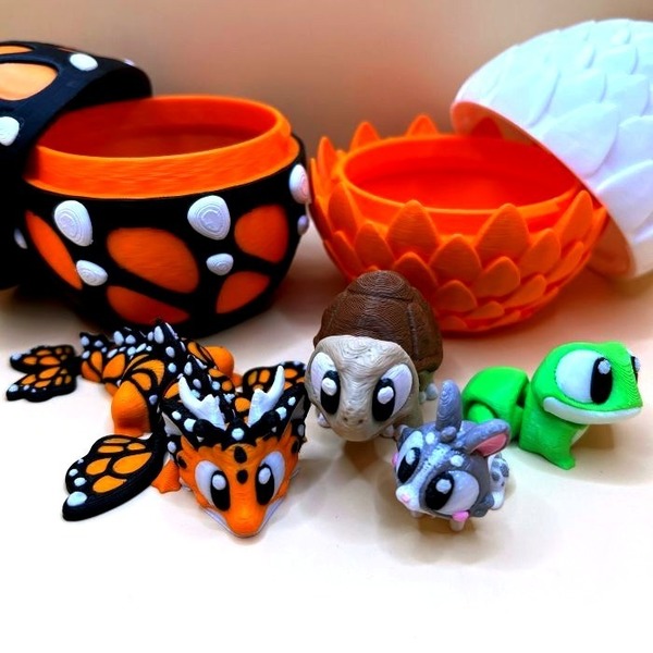 Butterfly Dragon & Garden Friends