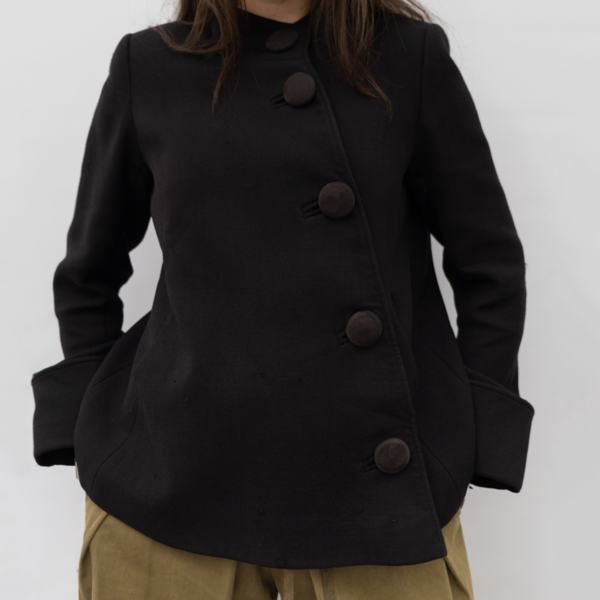 REISS AGATHA Cotton Wool Blend Jacket