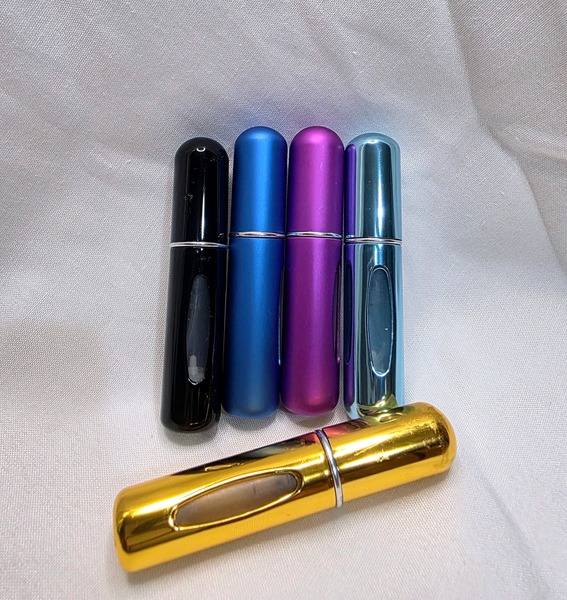 Travel fragrance bottle 5ml x 2