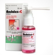 ANDOLEX-C THROAT SPRAY 30ml