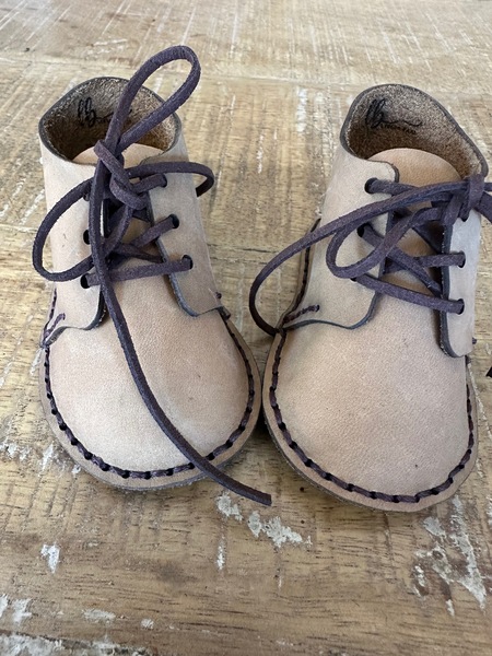 Real handmade leather vellies