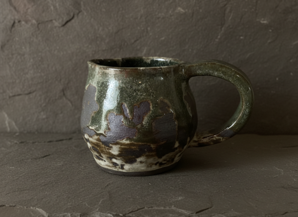 Green and Black Pitcher