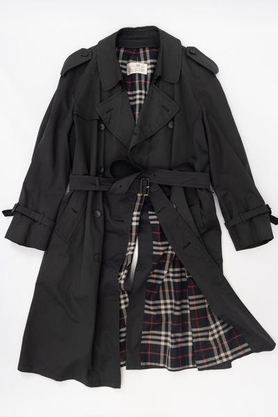 Darebridge Vintage Cotton Blend Trench Checked Lining