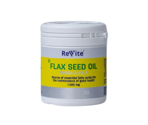 REVITE FLAXSEED OIL 1000MG SOFT GEL CAPSULES - 30