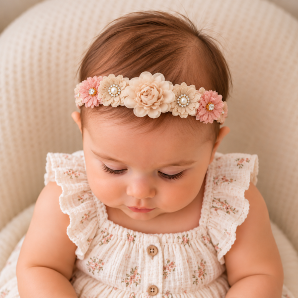 Flower girl headband
