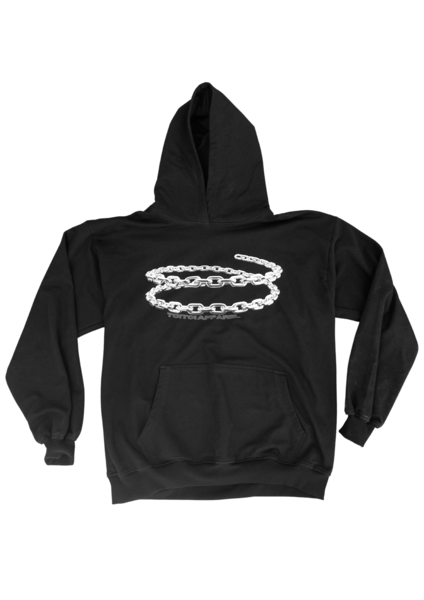 Chain Black Hoodie