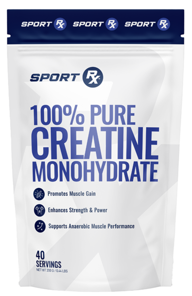 100% Pure Creatine Monohydrate (200g) 40 Servings.