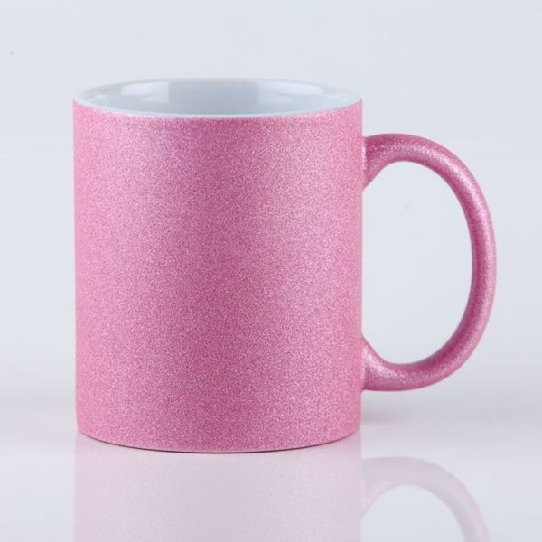 MUG GLITTER PINK