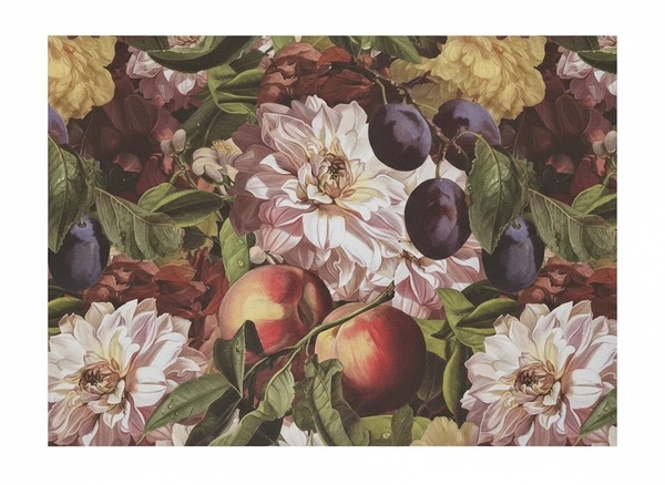 Paper Placemats - Peaches & Plums