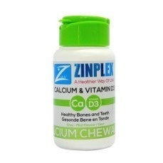 ZINPLEX CALCIUM - VIT D3 CHEW TABLETS - 30