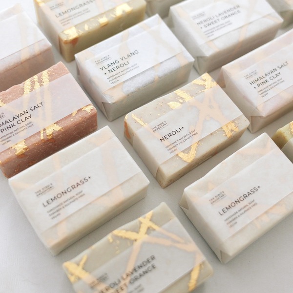 HANDMADE SOAP We put a lot of love into our handmade soaps. Using