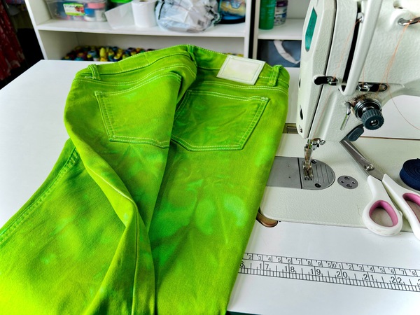LIME 🍋‍🟩 GREEN DENIM