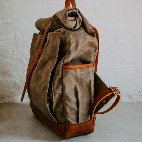 The Frontier Backpack Designed for both the urban and rural explorer