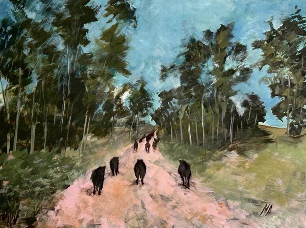 Through the Gums – Original Acrylic Painting