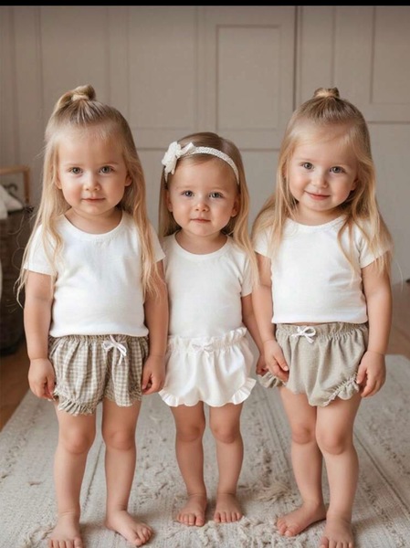 Cheeky bloomer ruffle set