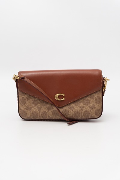 Coach Wyn Crossbody Bag In Signature Canvas & Refined Leather