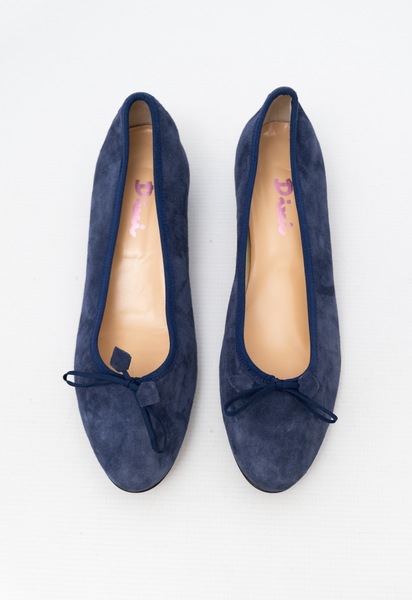 DIXI Made in Italy Suede Ballet Flats