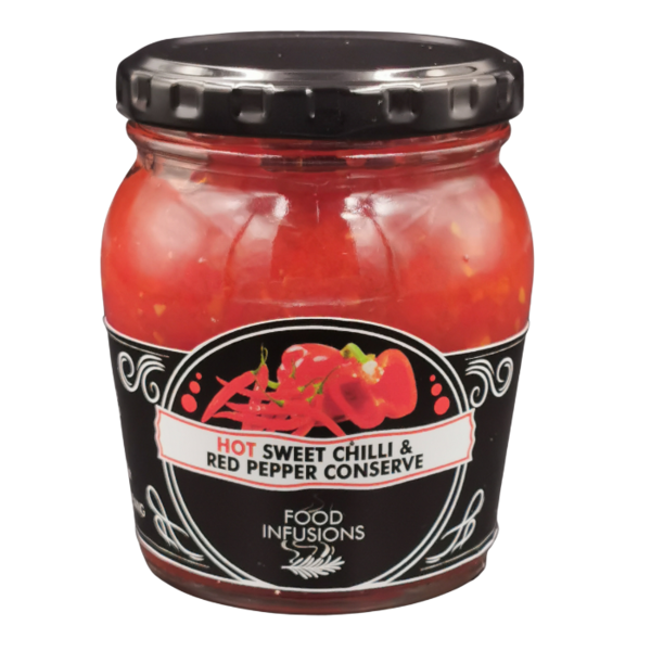 Hot Sweet Chilli and Red Pepper Preserve