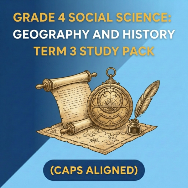 Grade 4 Social Science: Geography and History Term 3 (CAPS Aligned)