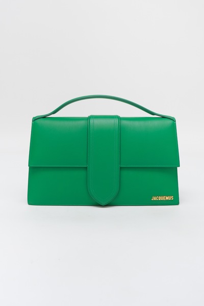 JACQUEMUS Le Grand Bambino Leather Shoulder Bag