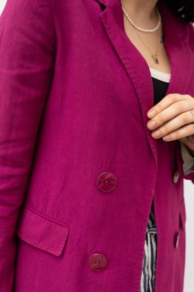 Massimo Dutti Linen Blend Blazer