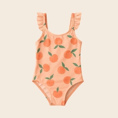 Girls - Kids Peachy Keen Swimsuit with Ruffle sleeves