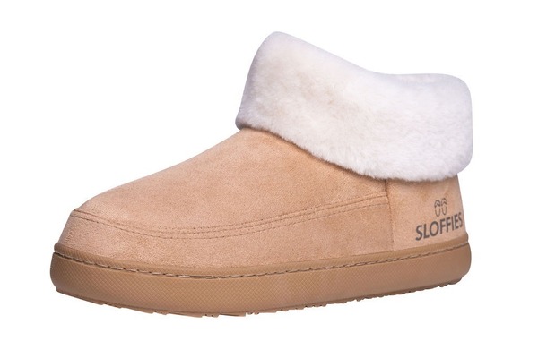 SLOFFIES Ariana Bootie Slipper - Khaki
