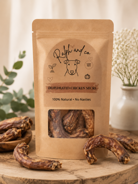 Dehydrated Chicken Necks – 150g 100% Natural Single Ingredient Dog Treat